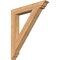 Ekena Millwork Traditional Traditional Smooth Bracket, Western Red Cedar, 3 1/2"W x 26"D x 30"H BKT04X26X30TRA01SWR - alternate 1